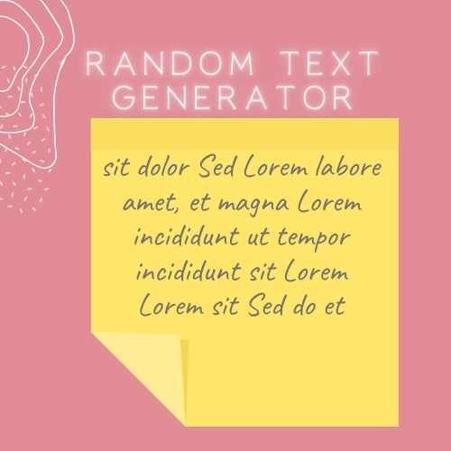 random Text Generator - free text generator